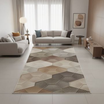 Covor, Hmnt852, 180x280 cm, Poliester, Multicolor