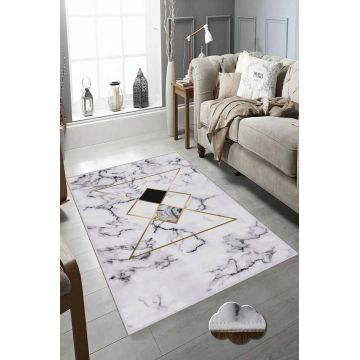 Covor, Hmnt860, 80x200 cm, Poliester, Multicolor ieftin
