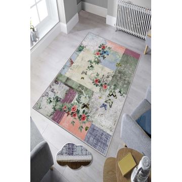 Covor, Hmnt881, 80x200 cm, Poliester, Multicolor ieftin