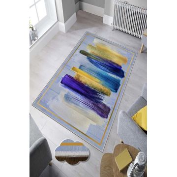 Covor, Hmnt898, 80x300 cm, Poliester, Multicolor