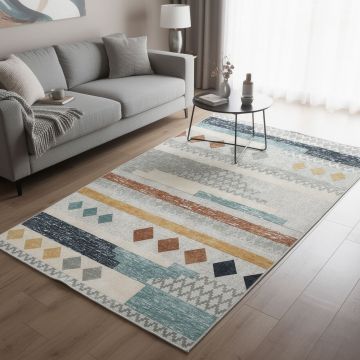 Covor, Infkece15, 80x150 cm, Poliester, Multicolor