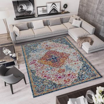 Covor, Woopamuk175, 160x230 cm, BUMBAC/POLIESTER, Multicolor
