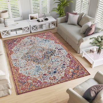 Covor, Woopamuk177, 100x150 cm, BUMBAC/POLIESTER, Multicolor