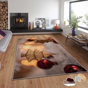 Covor, Asr, 140x220 cm, Poliester, Multicolor