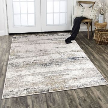 Covor, Eexfab446-Klm, 80x150 cm, Bumbac, Crem / Bej
