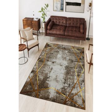 Covor, W779, 100x150 cm, Poliester, Gri