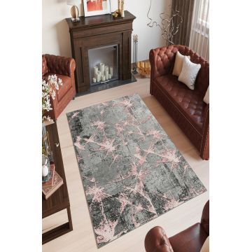 Covor, W863, 180x280 cm, Poliester, Gri
