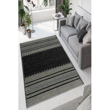 Covor, W944, 120x180 cm, Poliester, Gri inchis