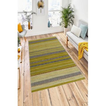 Covor, W947, 100x150 cm, Poliester, Verde