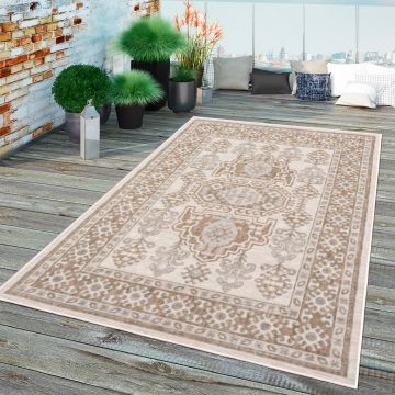 Covor, Woobtny0188, 100x200 cm, BUMBAC/CHENILĂ, Maro