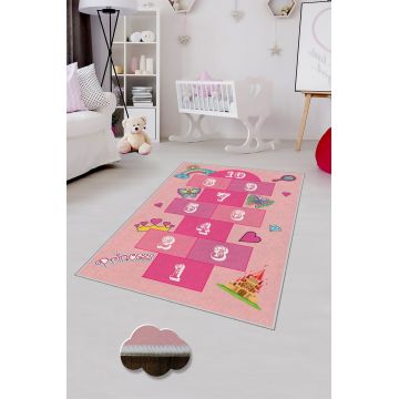 Covor, WOOKECE040, 80x120 cm, Poliester, Multicolor