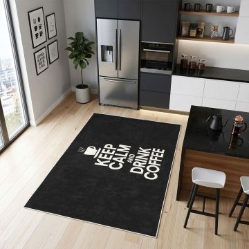 Covor, Wookece173, 80x200 cm, Poliester, Multicolor