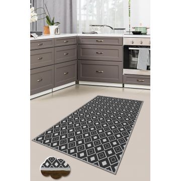 Covor, Wookece198, 80x300 cm, Poliester, Multicolor