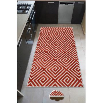 Covor, Wookece214, 80x150 cm, Poliester, Multicolor