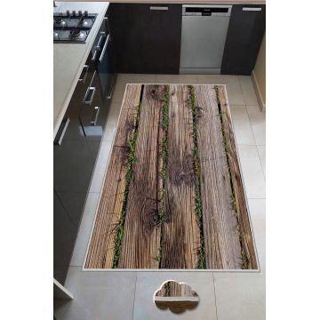 Covor, Wookece221, 80x200 cm, Poliester, Multicolor