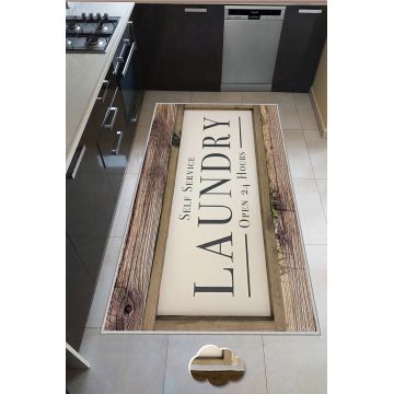 Covor, Wookece226, 80x300 cm, Poliester, Multicolor