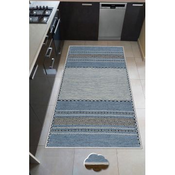 Covor, Wookece251, 80x300 cm, Poliester, Multicolor
