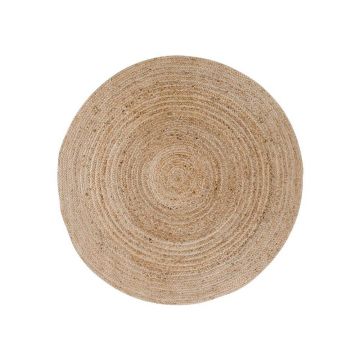 Covor Bombay, Natur, 90x90 cm - Natur / 90 x 90