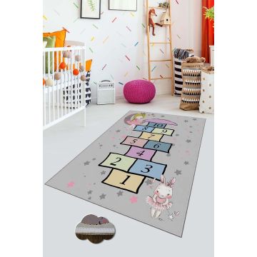 Covor de Copii Şotron, Multicolor, 100x150 cm - Multicolor / 100 x 150