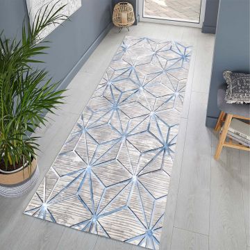 Covor de Hol Rugata, Lavabil,  Antiderapant (diverse dimensiuni) - 80 x 300 / Multicolor