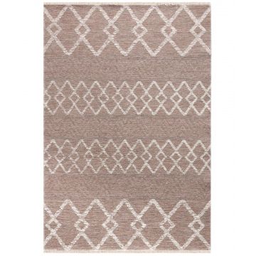 Covor de Hol Spatral, Bej, 150x80 cm - Bej / 80 x 150