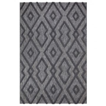 Covor de living / dormitor 58594A - Multicolor / Roz