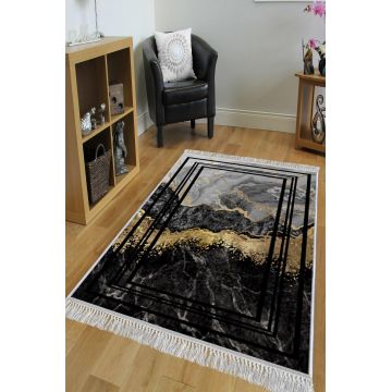 Covor de living / dormitor ELS2375 - 2, Multicolor - Multicolor