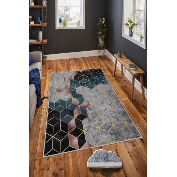 Covor de living / dormitor HMNT774, Multicolor (diverse dimensiuni) - 180 x 280 / Multicolor