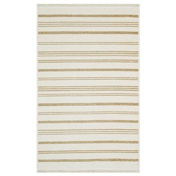 Covor de living / dormitor Maze Home Mondo Reversibil, Cream Beige 02 (diverse dimensiuni), 120x180 cm - 120 x 180 / Bej