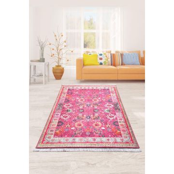 Covor de living / dormitor Retro, Multicolor - Multicolor