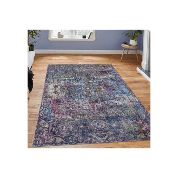 Covor de living / dormitor Sultan Turcesc, Lavabil, Antiderapant, 180x290 cm - Multicolor / 180 x 290