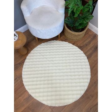 Covor Lasha (diverse dimensiuni) - Gri inchis / 80 x 80 ieftin