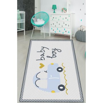 Covor de Copii Baby Boy Masina, Multicolor (diverse dimensiuni) - arsiv / Multicolor