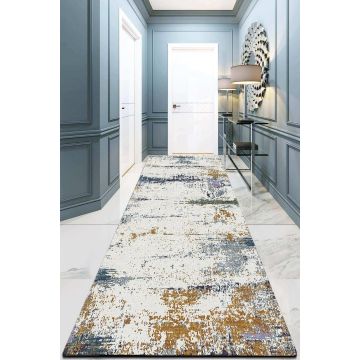 Covor de Hol, Bucataria Gastado, Lavabil, Antiderepant, Multicolor (diverse dimensiuni) - 100 x150 / Multicolor
