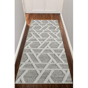 Covor Kitana, Crem (diverse dimensiuni) - 120 x 450 / Crem