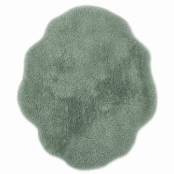 Covor pentru copii verde salvie 115x140 cm Mammoth – Meowbaby