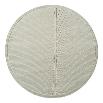 Covor pentru exterior și interior verde rotund ø 80 cm Nova 1204 – Ayyildiz Carpets