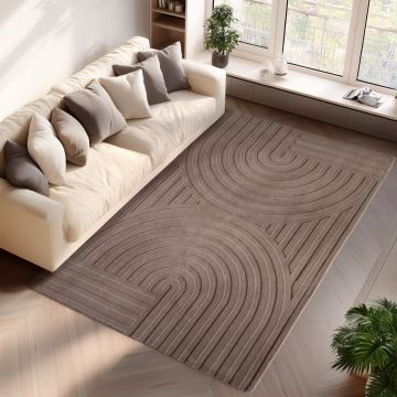 Covor Pompei V1 Bej, 160 x 230cm