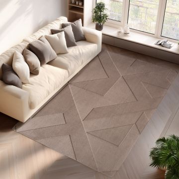 Covor Pompei V3 Bej, 200 x 290cm