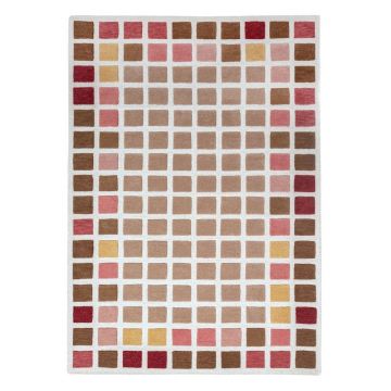 Covor roz țesut manual din lână 160x230 cm Renga Wool – Flair Rugs