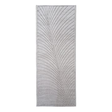 Covor tip traversă pentru interior și exterior argintiu 80x250 cm Nova 1204 – Ayyildiz Carpets