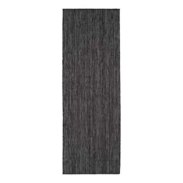 Covor tip traversă pentru interior și exterior negru 80x250 cm Mira 1450 – Ayyildiz Carpets