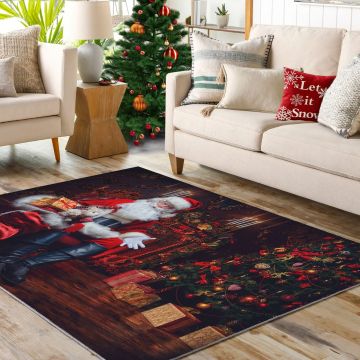 Covor Woopamuk436, Multicolor, Diverse dimensiuni - 80x200x1 cm