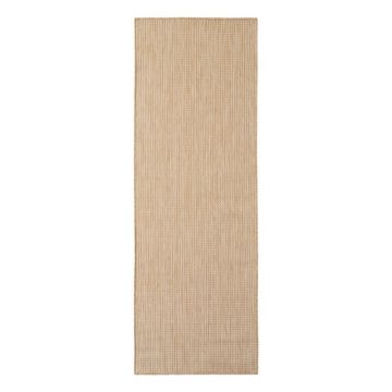 Covor tip traversă pentru interior și exterior bej 80x250 cm Mira 1450 – Ayyildiz Carpets