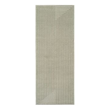 Covor tip traversă pentru interior și exterior verde 80x250 cm Nova 1202 – Ayyildiz Carpets
