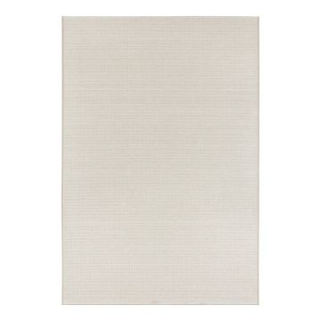 Covor adecvat și pentru exterior Elle Decoration Secret Millau, 140 x 200 cm, crem bej
