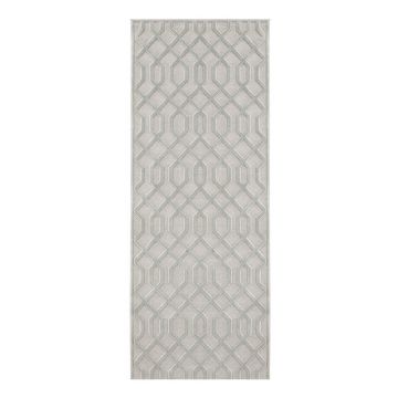 Covor din viscoză Mint Rugs Shine Caine, 80 x 250 cm, gri