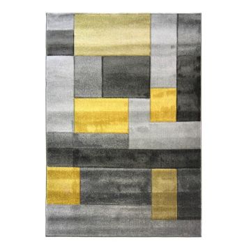 Covor Flair Rugs Cosmos, 160 x 230 cm, gri - galben ieftin