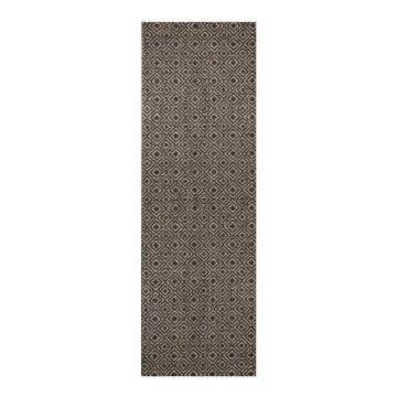 Covor de bucătărie / traversă Zala Living Cook & Clean Vila, 60 x 180 cm, maro-negru