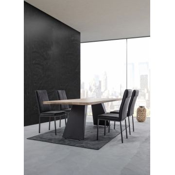 Covor uni Cottage 140x200cm Gri Inchis la reducere